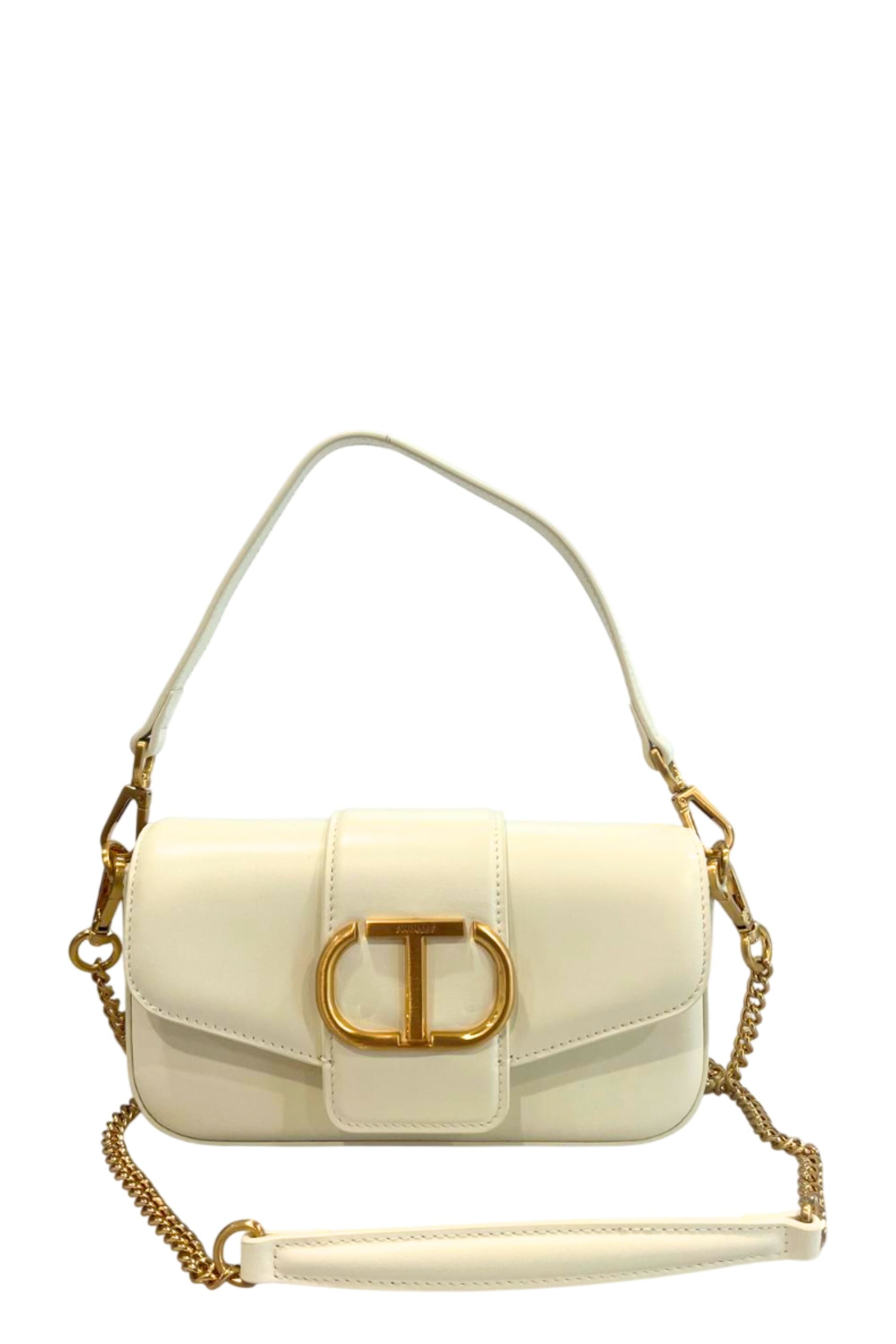 Twinset Mini torebka na ramię i crossbody biała