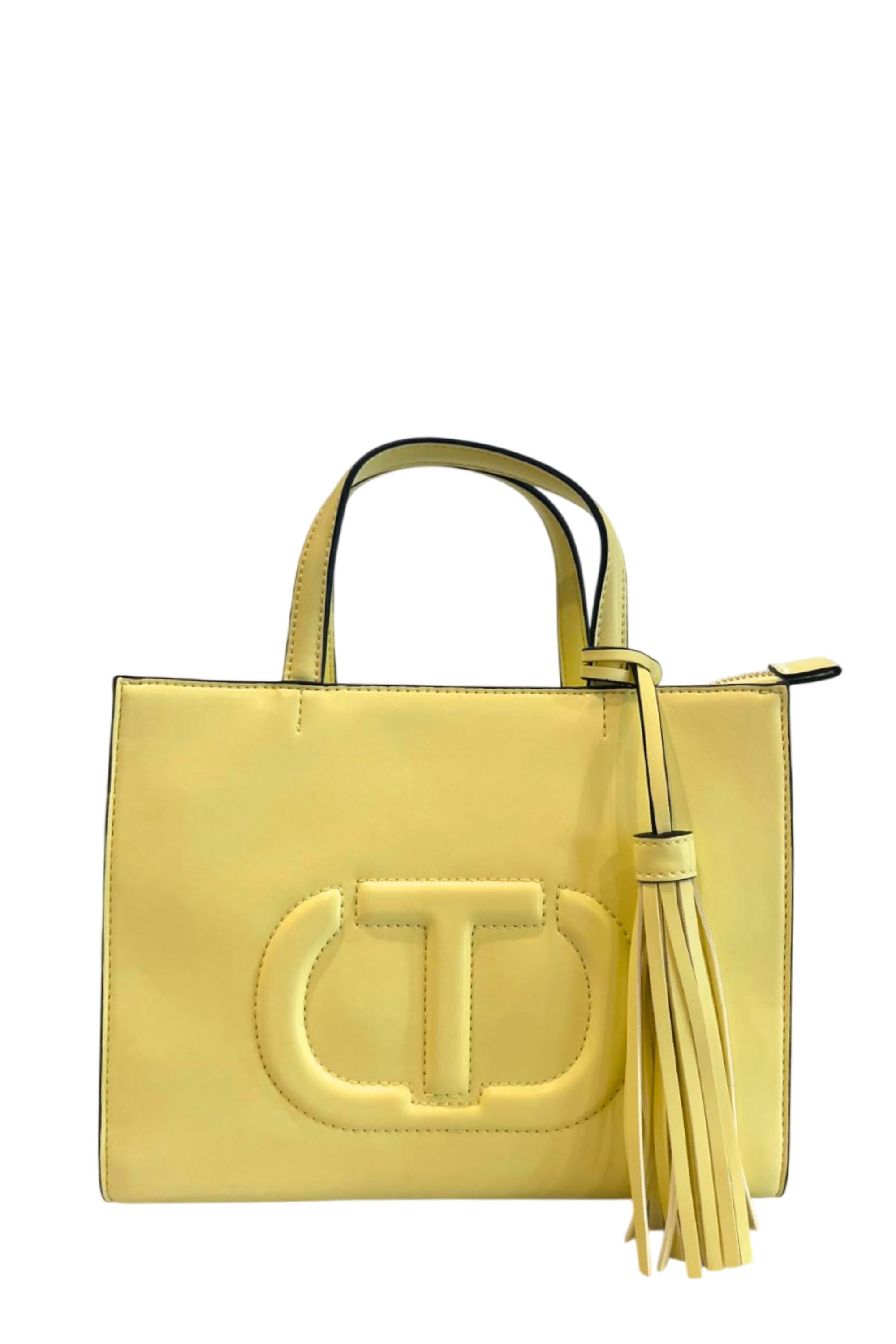 Twinset Sac à Main Jaune