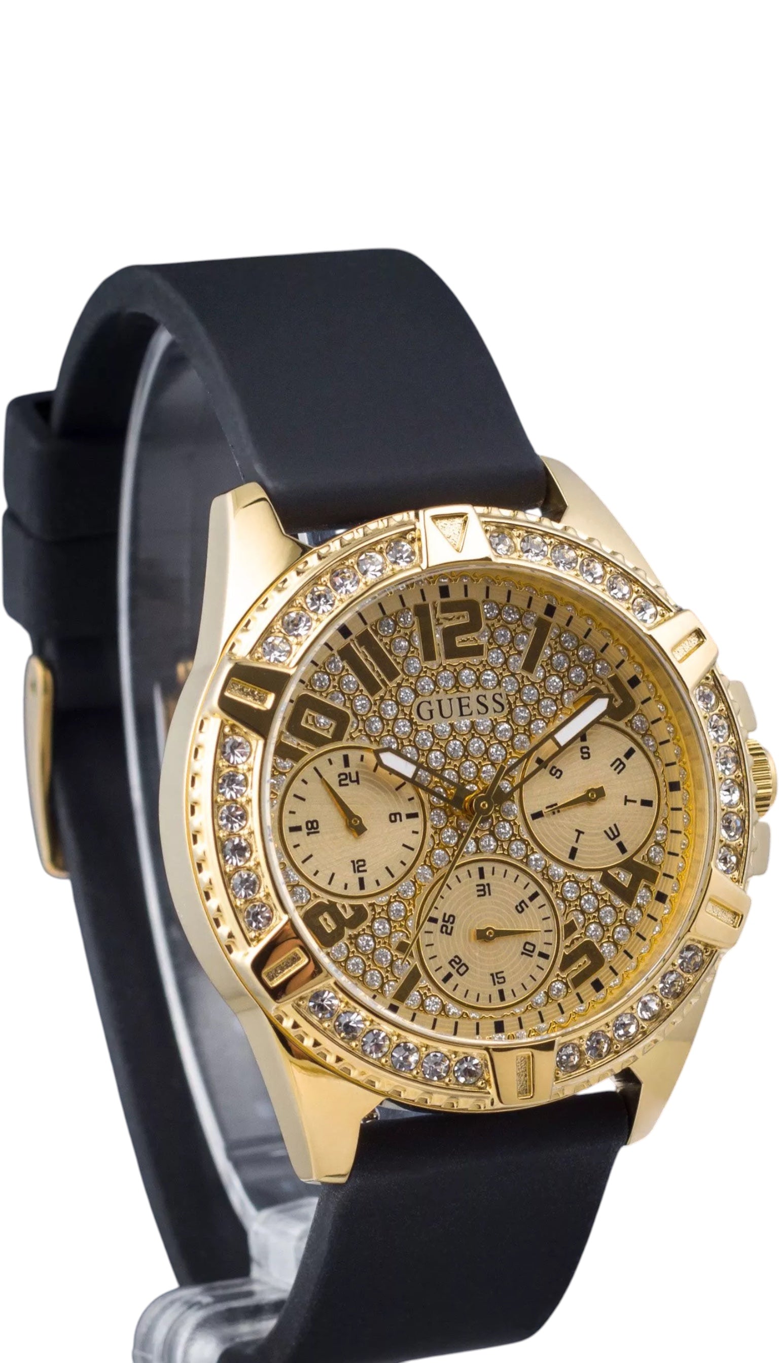 Ceas de damă Guess GW0349L1 Negru / Roșu